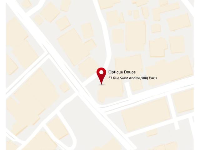Localisation d'Optique Douce sur une carte de Paris, Rue Saint-Antoine